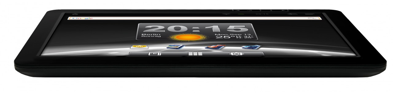 Odys Genesis - das Gehäuse ist 14 mm dick.